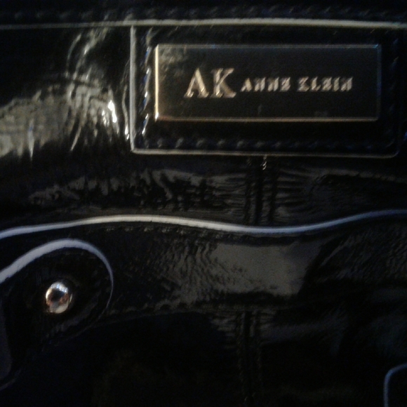 Anne Klein patent leather bag - Picture 2 of 4